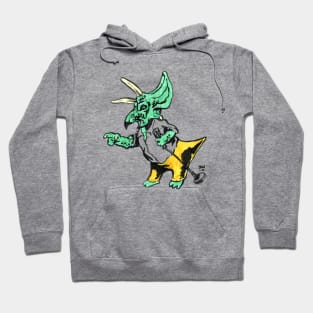 Triceratops Politician Hoodie